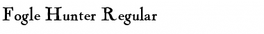 Download Fogle Hunter Regular Font Title Preview