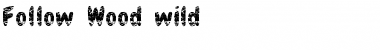 Download Follow Wood wild Regular Font Title Preview