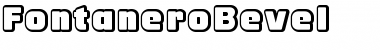 Download Fontanero Bevel Font Title Preview