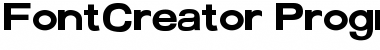Download FontCreator Program 4-1 Regular Font Title Preview