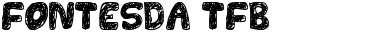 Download FONTESDA TFB Regular Font Title Preview