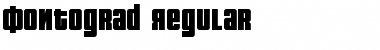 Download Fontograd Regular Font Title Preview