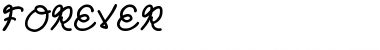 Download Forever Regular Font Title Preview