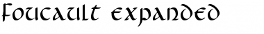 Download Foucault Expanded Expanded Font Title Preview
