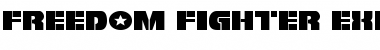 Download Freedom Fighter Expanded Expanded Font Title Preview