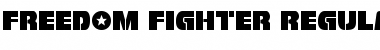Download Freedom Fighter Regular Font Title Preview