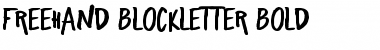 Download Freehand Blockletter Bold Font Title Preview