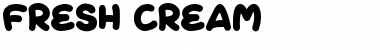 Download Fresh Cream Regular Font Title Preview