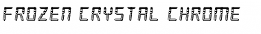 Download Frozen Crystal Chrome Regular Font Title Preview