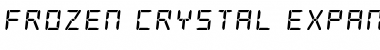 Download Frozen Crystal Expanded Expanded Font Title Preview