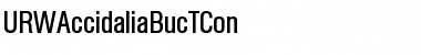 Download URWAccidaliaBucTCon Regular Font