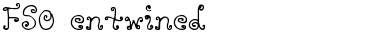 Download FSO entwined Regular Font Title Preview