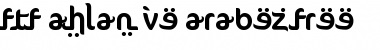 Download FTF Ahlan Ve Arabez FREE Regular Font Title Preview
