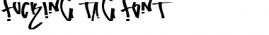 Download fucking tag font Regular Font Title Preview