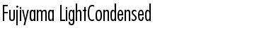 Download Fujiyama-LightCondensed Regular Font Title Preview