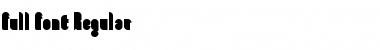 Download full font Regular Font Title Preview