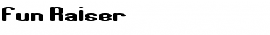 Download Fun Raiser Regular Font Title Preview