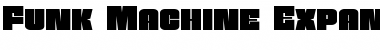 Download Funk Machine Expanded Expanded Font Title Preview