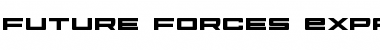 Download Future Forces Expanded Expanded Font Title Preview