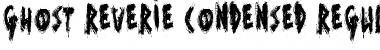 Download Ghost Reverie Condensed Regular Font Title Preview