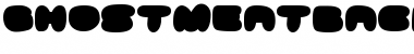 Download Ghostmeat Back Font Title Preview