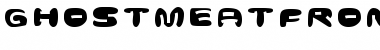 Download Ghostmeat Front Font Title Preview