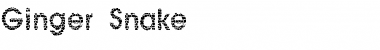 Download Ginger Snake Regular Font Title Preview