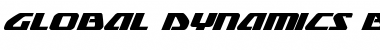 Download Global Dynamics Bold Italic Bold Italic Font Title Preview