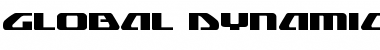 Download Global Dynamics Expanded Expanded Font Title Preview