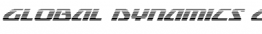 Download Global Dynamics Gradient Italic Italic Font Title Preview