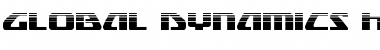 Download Global Dynamics Halftone Regular Font Title Preview