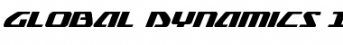 Download Global Dynamics Italic Italic Font Title Preview