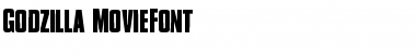 Download Godzilla MovieFont Regular Font Title Preview