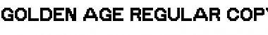 Download Golden Age Regular Font Title Preview