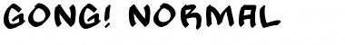 Download Gong! Normal Font Title Preview