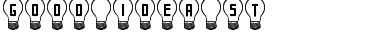 Download Good Idea St Regular Font Title Preview