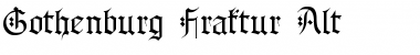 Download Gothenburg Fraktur Alt Regular Font Title Preview