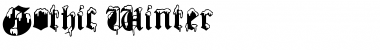 Download Gothic Winter Regular Font Title Preview