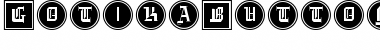 Download GotikaButtonsDrei Regular Font Title Preview