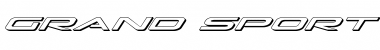 Download Grand Sport 3D Italic Italic Font Title Preview