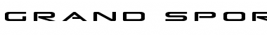 Download Grand Sport Title Regular Font Title Preview