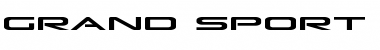 Download Grand Sport Regular Font Title Preview
