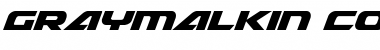 Download Graymalkin Compact Italic Italic Font Title Preview