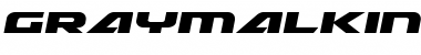 Download Graymalkin Expanded Expanded Font Title Preview