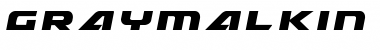 Download Graymalkin Title Regular Font Title Preview