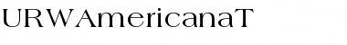 Download URWAmericanaT Regular Font