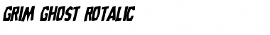 Download Grim Ghost Rotalic Regular Font Title Preview