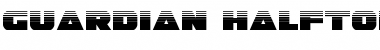Download Guardian Halftone Regular Font Title Preview