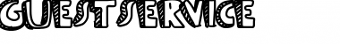 Download Guestservice Medium Font Title Preview
