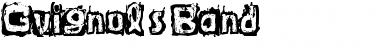 Download Guignols Band Regular Font Title Preview